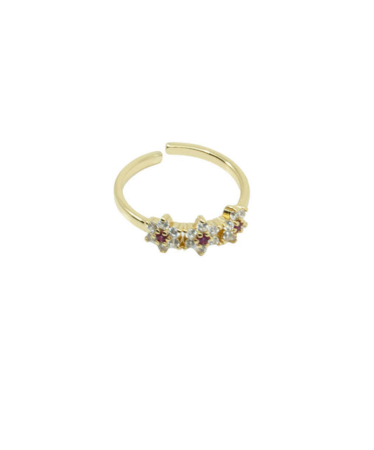 Ring Gold Filled18K vergoldet Isabella
